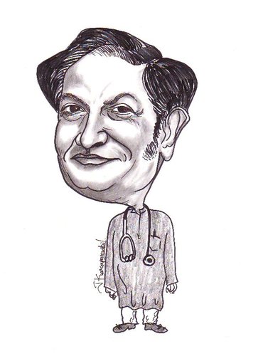 Cartoon: Dr. Binayak Sen (medium) by jkaraparambil tagged binayak,sen,human,activist,indian,jkaraparambil