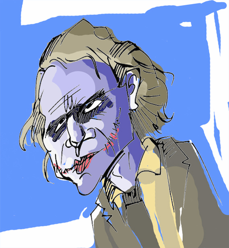 Cartoon: jocker (medium) by kolle tagged jocker