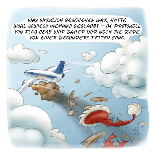 Cartoon: LACHHAFT Cartoon No. 429 (medium) by LACHHAFT tagged protokoll,unfall,crash,flugzeug,claus,santa,weihnachtsmann,weihnachten,witze,mantel,michael,lachhaft,comic,cartoon,weihnachten,weihnachtsmann,flugzeug,unfall,protokoll,flugverkehr,verkehr