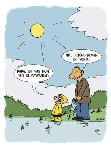 Cartoon: Klimawandel (medium) by JanKunz tagged klima,klimawandel,wetter,sonne,regen,schirm,wolken,klima,klimawandel,wetter,sonne,regen,schirm,wolken