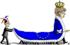 Cartoon: Queen Angi (small) by swen tagged deutschland,eu,germany,merkel