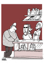 Cartoon: Poor service (small) by martirena tagged service,coustomer,establishments