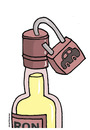 Cartoon: Prohibition of alcohol. (small) by martirena tagged prohibition