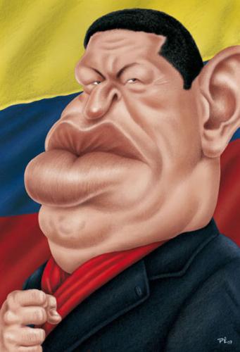 Cartoon: Chavez (medium) by pe09 tagged chavez