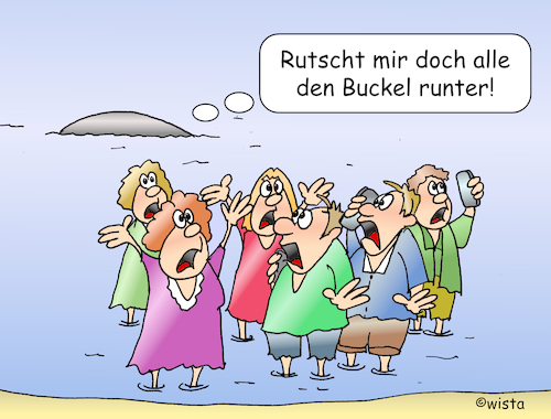 Cartoon: Buckelwal Timmy (medium) by wista tagged buckelwal,timmy,ostsee,gestrandet,politik,rettung,influencer,selbstdarstellung,selbstdarsteller,natur,aufgeregtheit,presse,publikum,naturschutz,tierschutz,wildtiere,buckelwal,timmy,ostsee,gestrandet,politik,rettung,influencer,selbstdarstellung,selbstdarsteller,natur,aufgeregtheit,presse,publikum,naturschutz,tierschutz,wildtiere