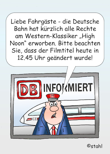 Deutsche Bahn-High Noon