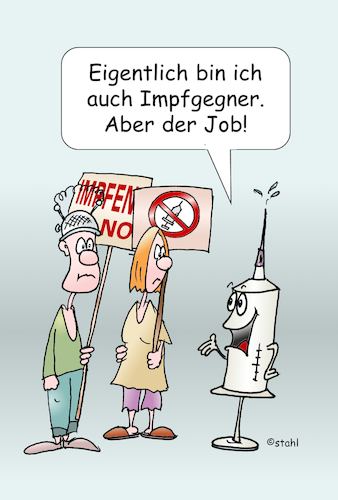 Cartoon: Impfgegner (medium) by wista tagged impfen,impfung,gegner,impfgegner,corona,grippe,epidemie,politik,zwang,zwangsimpfung,kinder,eltern,erwachsene,immun,immunität,virus,schutz,gesund,krank,prophylaxe,immunsystem,arzt,empfehlung,impfzwischenfall,toxisch,spritze