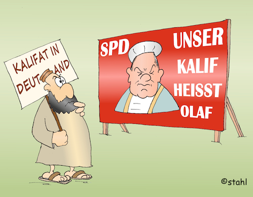 Cartoon: Kalif Olaf (medium) by wista tagged kalif,kalifat,deutschland,islam,islamismus,olaf,scholz,spd,regierung,wahl,europawahl,wahlen,islamisten,gottesstaat,scharia,radikal,radikale,mullah,mullahs,kirche,religion,politik,theokratie,demokratie,meinung,meinungsfreiheit,kalif,kalifat,deutschland,islam,islamismus,olaf,scholz,spd,regierung,wahl,europawahl,wahlen,islamisten,gottesstaat,scharia,radikal,radikale,mullah,mullahs,kirche,religion,politik,theokratie,demokratie,meinung,meinungsfreiheit