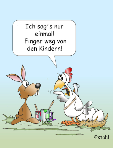 Cartoon: Kindereier (medium) by wista tagged huhn,hühner,küken,kinder,eier,kindereier,färben,malen,hase,osterhase,eierfärben,eierfarben,überraschung,überraschungsei,familie,beschützen,missbrauch,ostern,osterei,ostereier,huhn,hühner,küken,kinder,eier,kindereier,färben,malen,hase,osterhase,eierfärben,eierfarben,überraschung,überraschungsei,familie,beschützen,missbrauch,ostern,osterei,ostereier