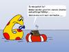 Cartoon: Ginger Kalaschnikow 45 (small) by wista tagged banken,rettung,politik,politiker,krise,pleite,korrupt,korruption,rettungsring,seenot,staaten