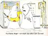 Cartoon: Ginger und Kalaschnikow 39 (small) by wista tagged ginger,kalaschnikow,arzt,arztbesuch,spritze,ente,skelett,vertrauen,kompetenz