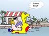 Cartoon: Ginger und Kalaschnikow  36 (small) by wista tagged ginger,kalaschnikow,schwimmente,beruf,überlastet,ferien,pool