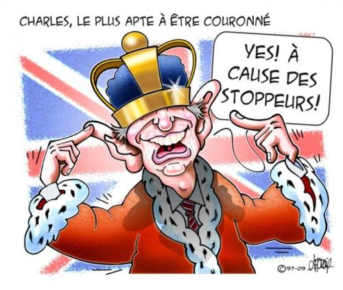 Cartoon: Le Prince Charles (medium) by Mario Lacroix tagged 