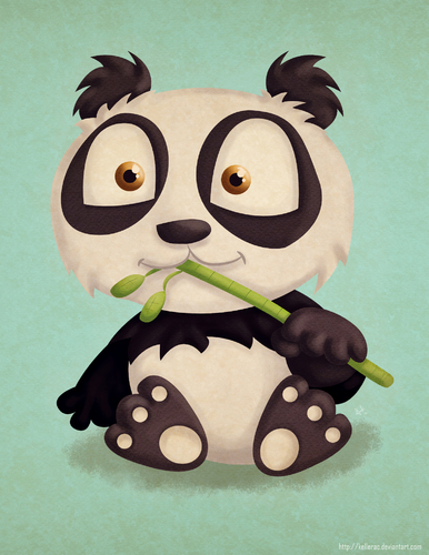 Cartoon: A random Panda (medium) by kellerac tagged freelance,wallapeper,kellerac,keller,maria,cute,caricatura,cartoon,panda