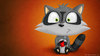 Cartoon: A Random Raccoon (small) by kellerac tagged maria,keller,kellerac,cartoon,caricatura,raccoon,mapache,animal,illustration