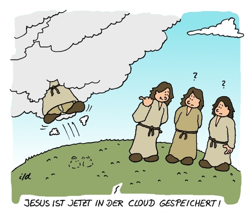 Jesus in der Cloud