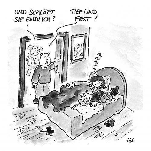 Cartoon: Schläft schon (medium) by achecht tagged schlafen,kind,familie,schlafstörungen,einschlafen,nickerchen,baby,mutter,vater,familie,erziehung,elternhaus,familienplanung,familienbetrieb,nachwuchs,frau,mann,vater,mutter,baby,kind,kinder,fürsorge,schlafstörungen,einschlafen,nickerchen,schlafen,energiebündel,mutterschaftsjahr,ausszeit,überfordert