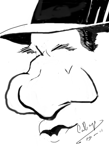 Cartoon: another one from Karl Malden (medium) by cabap tagged caricature