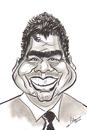 Cartoon: George Lopez (small) by cabap tagged caricature