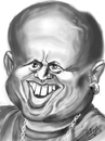 Cartoon: IPAD  Verne  Troyer (small) by cabap tagged caricature,ipad