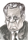 Cartoon: Jean Gabin (small) by cabap tagged caricature