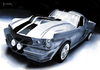 Cartoon: 69 shelby mustang caricature (small) by szomorab tagged mustang