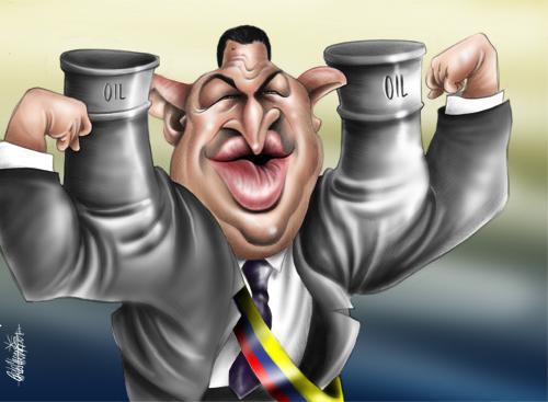 Cartoon: Hugo Chavez (medium) by Carlos Laranjeira tagged hugo
