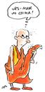 Cartoon: Dalai Lama (small) by ari tagged dalai,lama,buddhist,religion,tibet,china