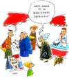 Cartoon: wahlkampf (small) by ari tagged wahlkampf,politik,partei,wahlstand,wahlen,krieg