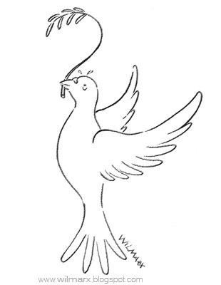 Cartoon: Paz Peace Pax (medium) by Wilmarx tagged paz,peace,pax