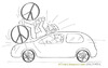 Cartoon: Carro X Bicicleta (small) by Wilmarx tagged transit,biki,car