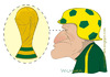 Cartoon: Estilo Dunga de treinar (small) by Wilmarx tagged football,caricature,sport
