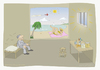 Cartoon: Sun prison (small) by Wilmarx tagged sun,prison,women,painting,beach
