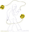 Cartoon: Yo-yo radioactive (small) by Wilmarx tagged world,energy
