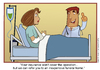 Cartoon: Medical Care in the USA (small) by carol-simpson tagged health medical care hospital insurance usa