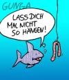 Cartoon: hängen lassen (small) by Gunga tagged hängen,lassen
