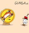 Cartoon: Messerwerfen (small) by Gunga tagged messerwerfen