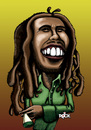 Cartoon: Bob Marley (small) by mitosdorock tagged bob,marley,reggae