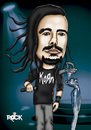 Cartoon: Korn (small) by mitosdorock tagged korn,rock,metal