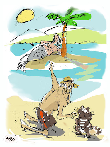 Cartoon: no text (medium) by Miro tagged no,text