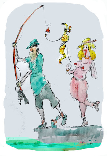 Cartoon: no text (medium) by Miro tagged no,text