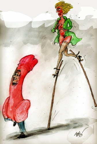 Cartoon: SEX (medium) by Miro tagged 