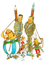 Cartoon: ASTERX AND OBELIX (small) by Miro tagged asterix,and,obelix