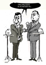 Cartoon: dialogue (small) by Miro tagged dialogue