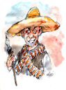Cartoon: Riusu (small) by Miro tagged mexiko