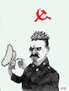 Cartoon: Stalin (small) by Miro tagged stalin