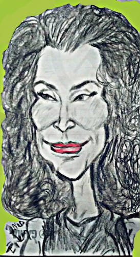 Cartoon: Famous Singer Cher (medium) by SiR34 tagged cher