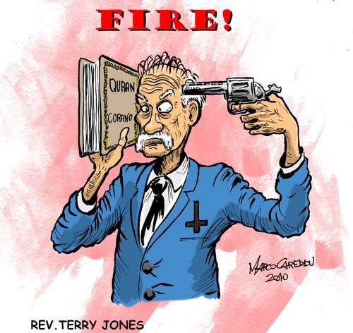 Cartoon: Terry (medium) by MarcoCar tagged jones