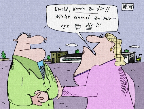 Cartoon: Aufforderung (medium) by Leichnam tagged aufforderung,komm,zu,dir,ewald
