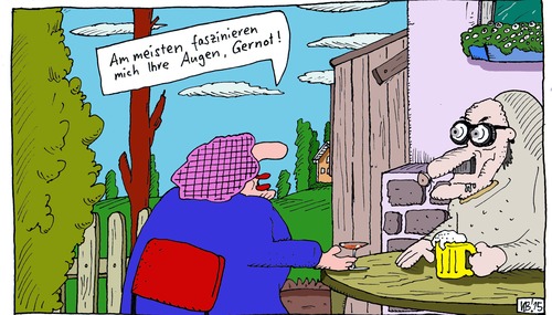 Cartoon: Gernot (medium) by Leichnam tagged gernot,augen,liebe,verliebt